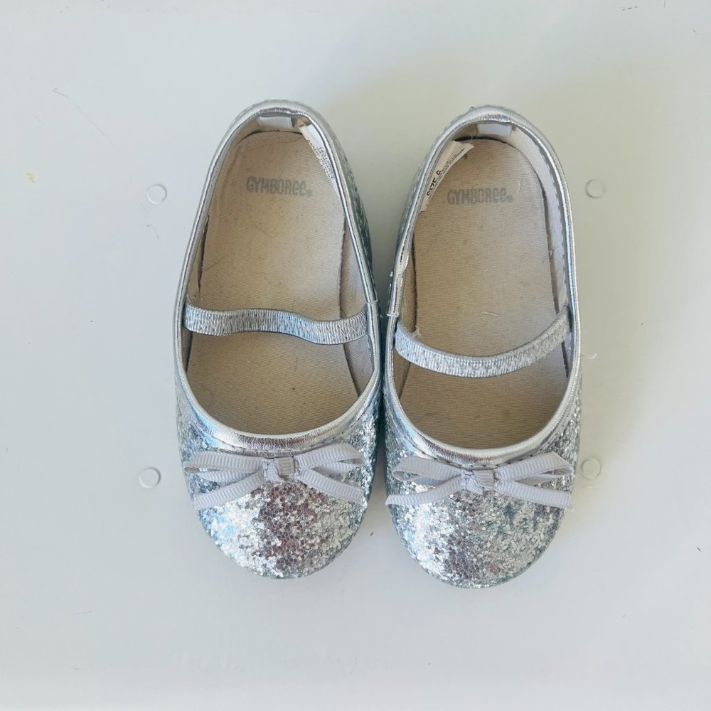 Gymboree Silver Glittery Shoes